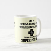 Mug Je suis un technicien de pharmacie (Devant droit)
