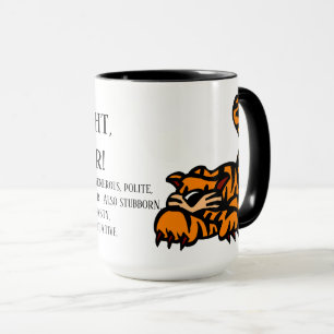 Mug Je suis un tigre.
