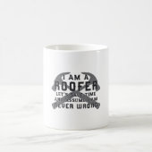 Mug Je Suis Un Toit Toit Toits Toits Hommes Papa Const (Centre)