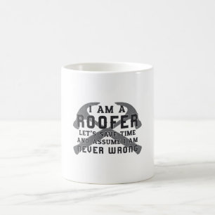 Mug Je Suis Un Toit Toit Toits Toits Hommes Papa Const