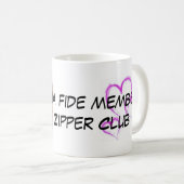 Mug Je suis un véritable membre du club de tirette (Devant droit)