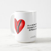 Mug Je suis un véritable membre du club de tirette (Devant gauche)