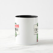 Mug Je suis un Zombie avant mon Halloween café (Centre)