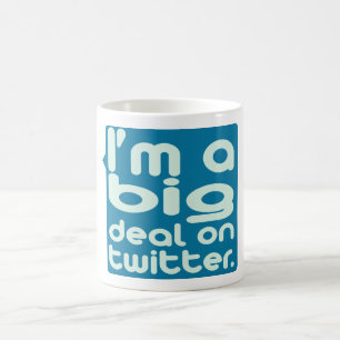 Mug Je suis une affaire sur le gazouillement