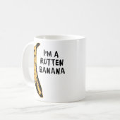 Mug Je suis une banane putréfiée (Devant gauche)