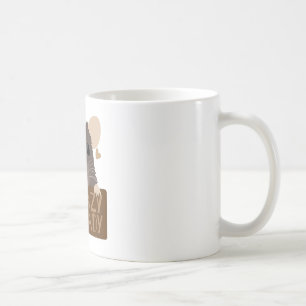 Mug Je suis une dame folle de rat