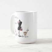 MUG JE SUIS UNE FEMME (Devant gauche)