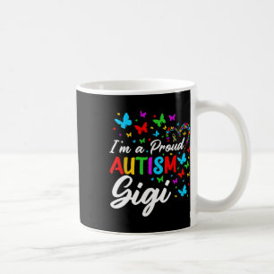 Mug Je suis une fière autisme Gigi Sensibilisation sur