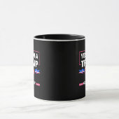 Mug Je suis une fille de Trump (Centre)