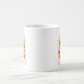 Mug Je Suis une Fille du Roi Affirmation Florale (Centre)