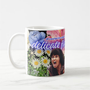 Mug Je suis une fleur délicate