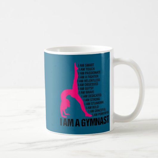 Mug Je suis une gymnaste (Droite)