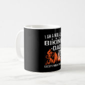 Mug Je Suis Une Idée Cadeau De VTT Papa (Devant gauche)