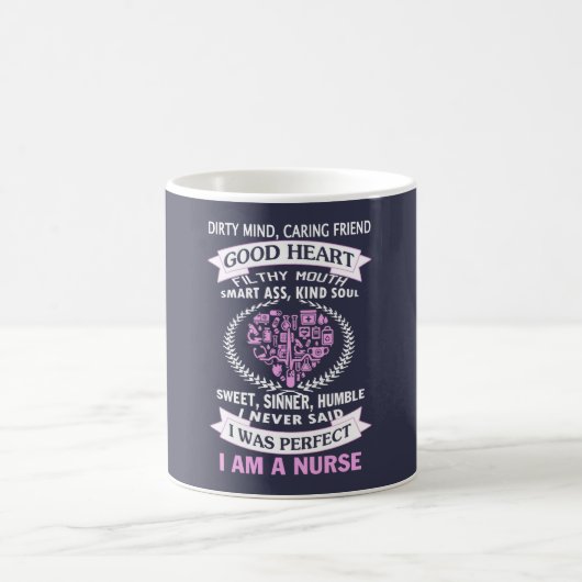 MUG JE SUIS UNE INFIRMIÈRE (Centre)