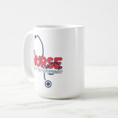Mug Je suis une infirmière (Devant gauche)