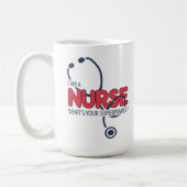 Mug Je suis une infirmière (Gauche)