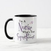Mug Je suis une infirmière (Gauche)
