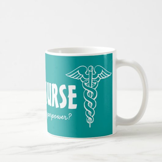 Mug Je suis une infirmière ce qui est votre grande (Droite)