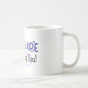Mug Je suis une infirmière de Psych, je peux vous