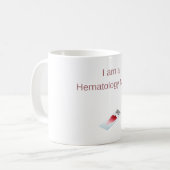 Mug Je suis une infirmière en hématologie - Infirmière (Devant gauche)