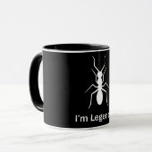 Mug Je suis une légende (Devant gauche)