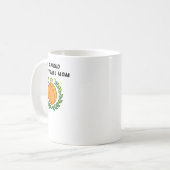 Mug Je suis une maman de basket-ball fière (Devant gauche)