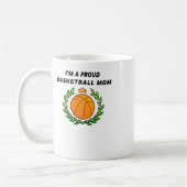 Mug Je suis une maman de basket-ball fière (Gauche)