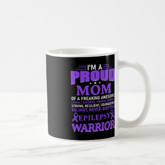 Mug Je suis une maman fière Epilepsie Sensibilisation 