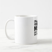 Mug JE SUIS une maman Frenchie comme une maman normale (Gauche)