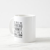 Mug Je suis une maman qui court (Devant gauche)