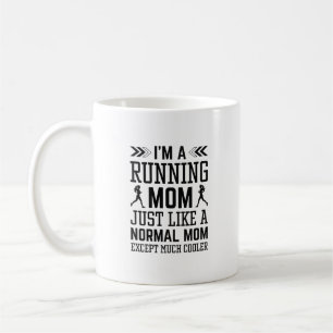 Mug Je suis une maman qui court