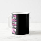 Mug Je suis une mère cheerleader d'une mère de cheerle (Devant gauche)