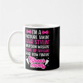 Mug Je suis une mère cheerleader d'une mère de cheerle (Gauche)