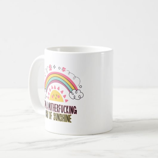 Mug Je suis une Mère * Rayon de Sunshine Ensemble de s (Devant gauche)