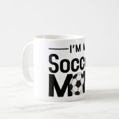 Mug Je suis une moto de football (Devant gauche)