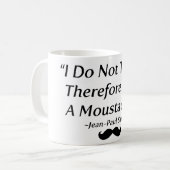 Mug Je suis une moustache (Devant gauche)