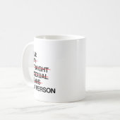MUG JE SUIS UNE PERSONNE (Devant gauche)