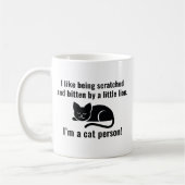 Mug Je Suis Une Personne À Chat (Gauche)