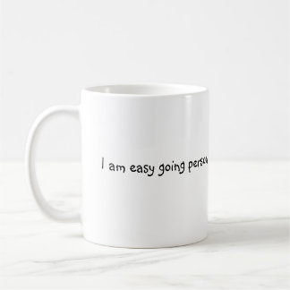 Mug Je suis une personne facile à vivre