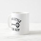 Mug Je suis une petite clé de porte (Devant gauche)