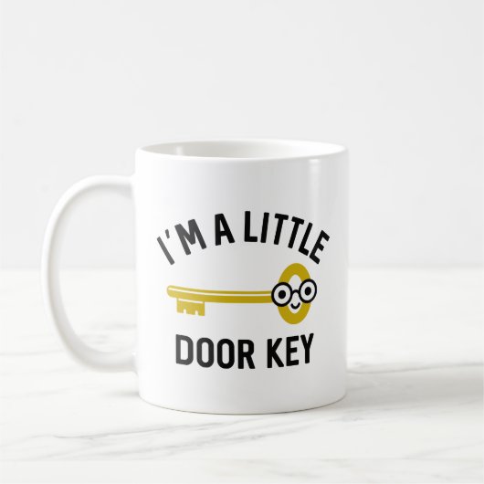 Mug Je suis une petite clé de porte (Gauche)