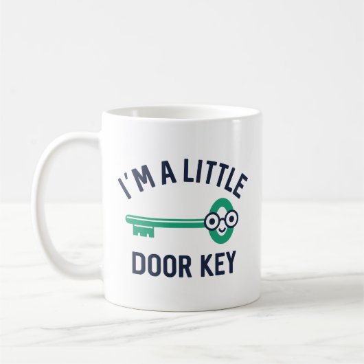 Mug Je suis une petite clé de porte (Gauche)