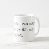 Mug Je suis une plaisanterie de magicien (Devant droit)