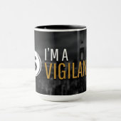 Mug Je suis une vigilante cannette à café (Centre)