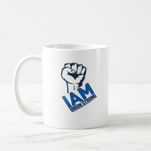 Mug Je suis Union Strong - Fête du Travail (Gauche)