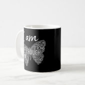 Mug Je Suis Unique Loi Forte d'Attraction Affirmation (Devant gauche)