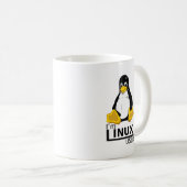 Mug Je suis utilisateur de Linux (Devant droit)