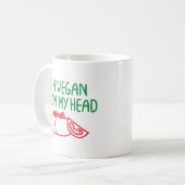 Mug Je suis Vegan (Devant gauche)