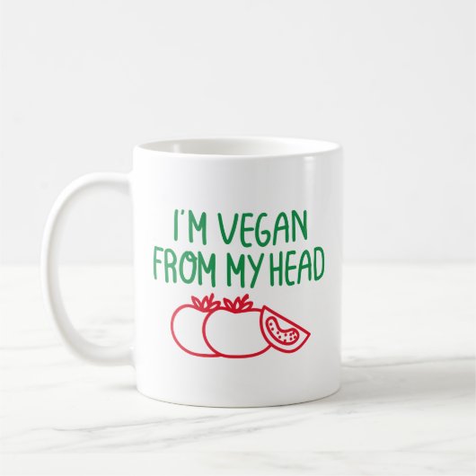Mug Je suis Vegan (Gauche)