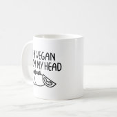 Mug Je suis Vegan (Devant gauche)